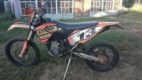 Moto ktm exc 450