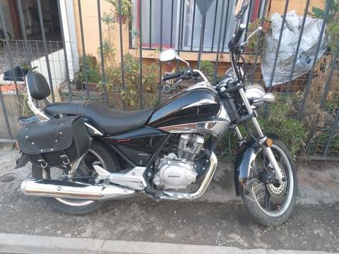 moto Honda shadow