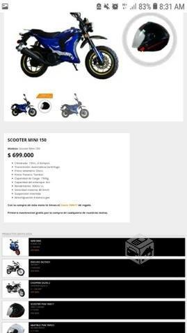 Moto mini 150cc